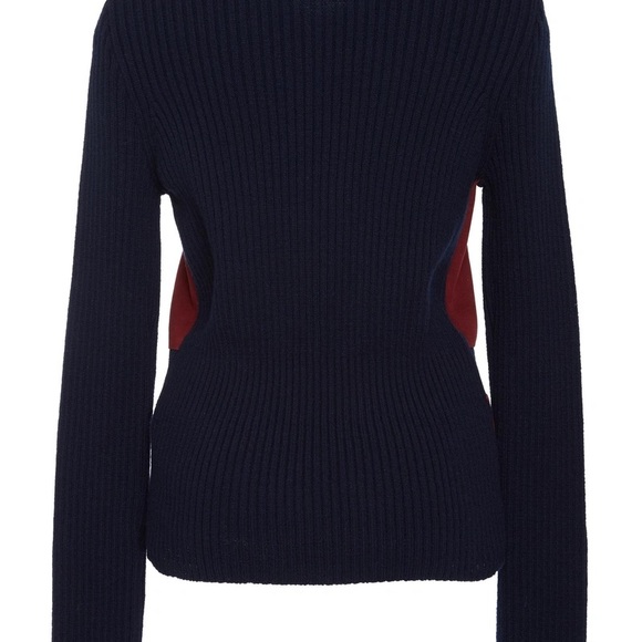 Tory Burch Katerina Contrasting Cardigan - Picture 5 of 10